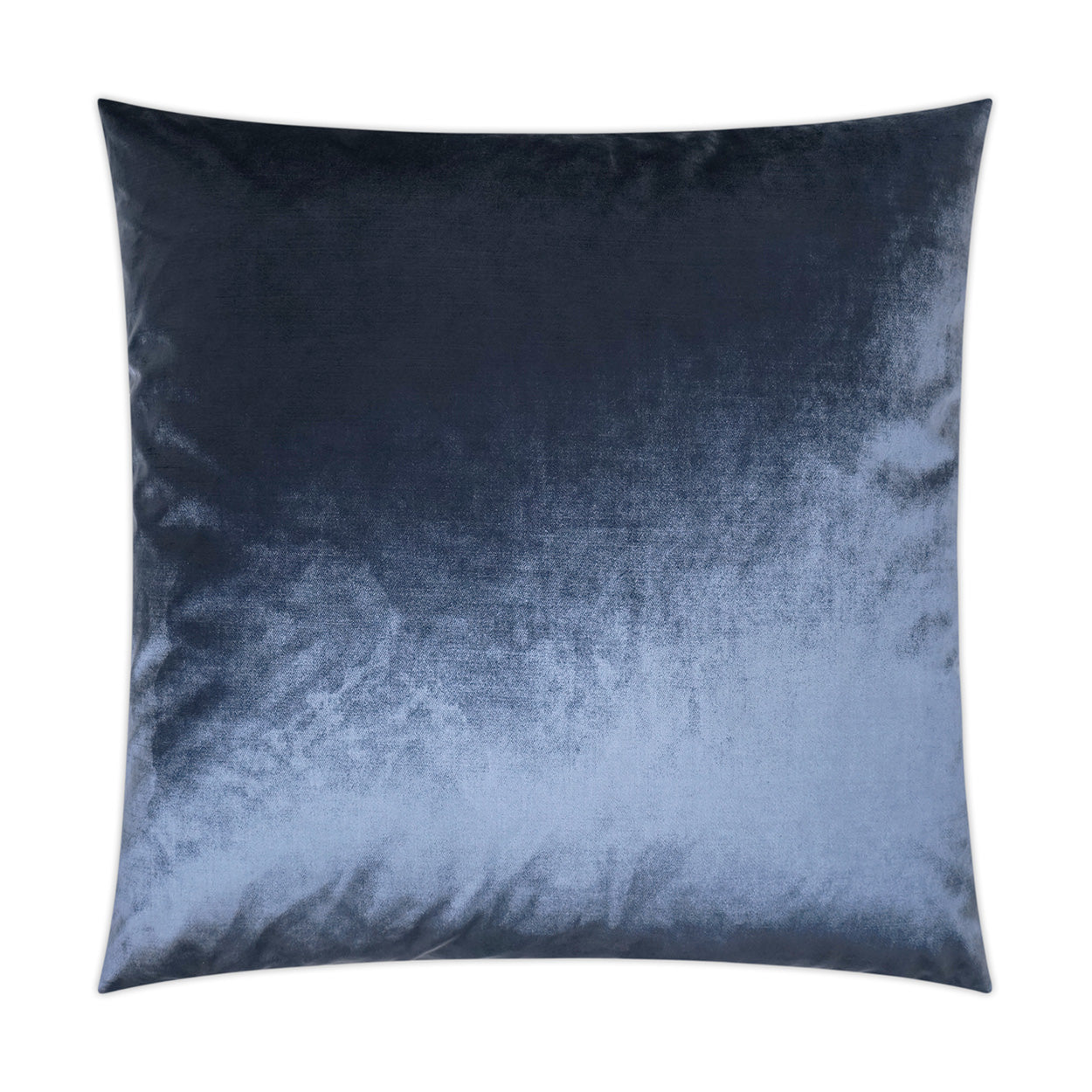 D.V. KAP HOME   24" x 24" Mixology Pillow - Indigo Solid    - 3054-I-2424