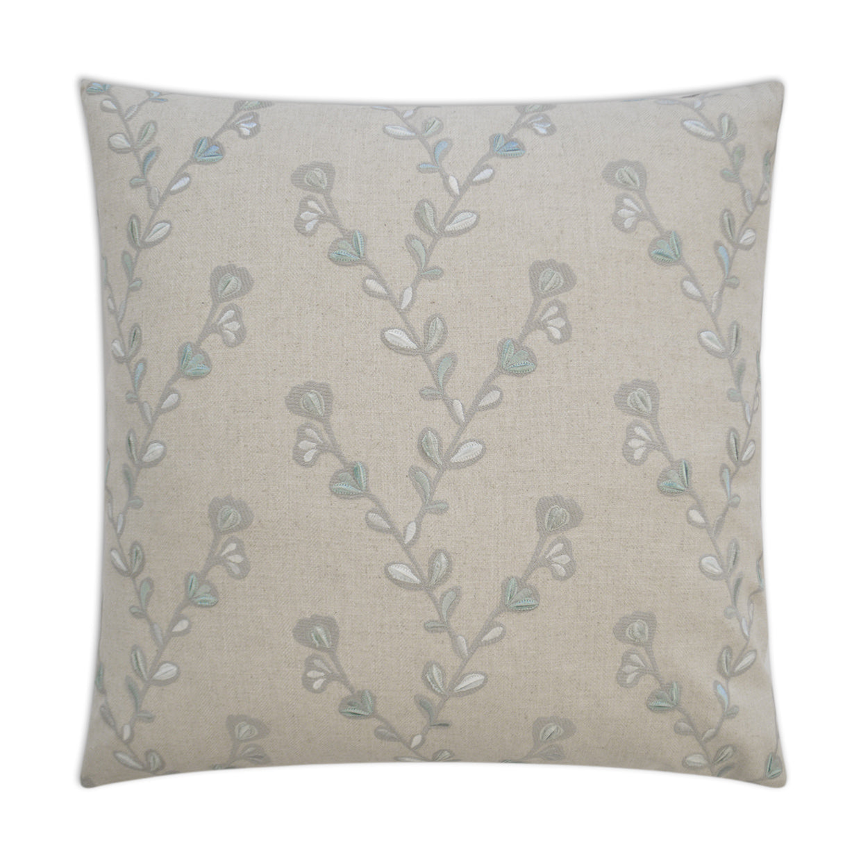 D.V. KAP HOME   24" x 24" Willow Floral    - 3059-S-2424