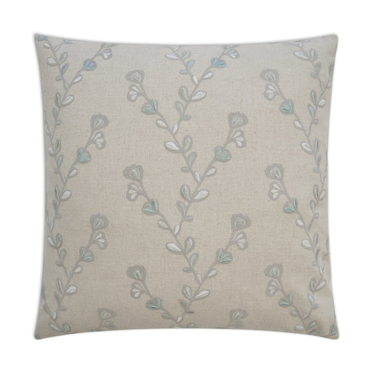 D.V. KAP HOME   24" x 24" Willow Floral    - 3059-S-2424