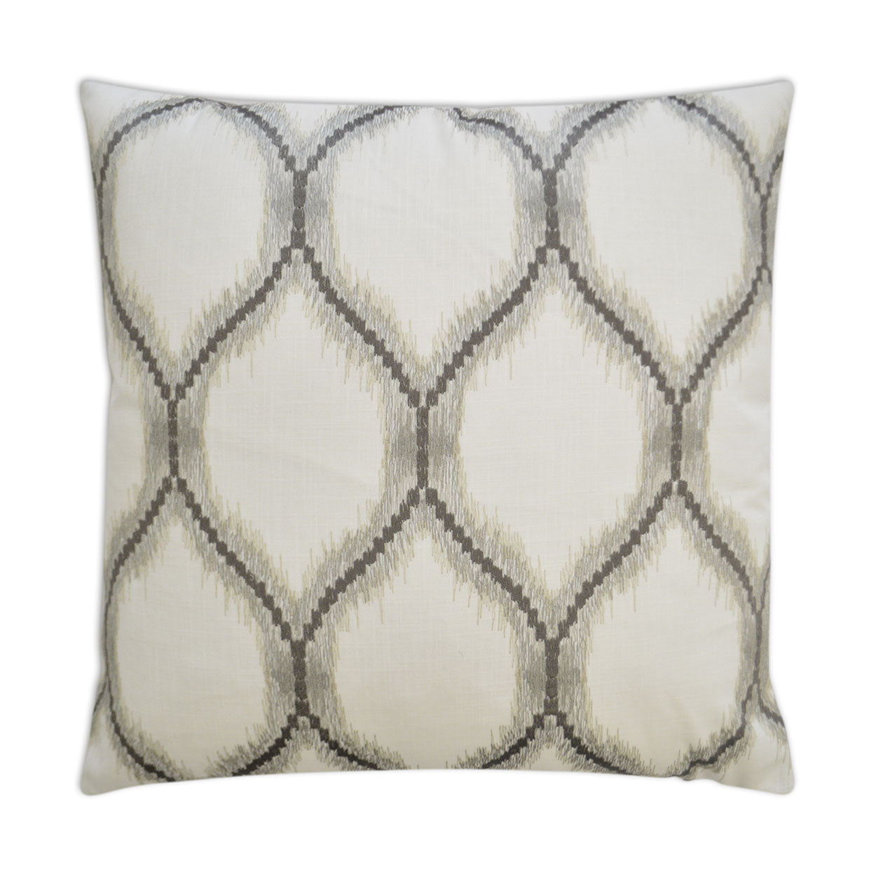 D.V. KAP HOME   24" x 24" Brookham Pillow - Natural Traditional    - 3068-N-2424