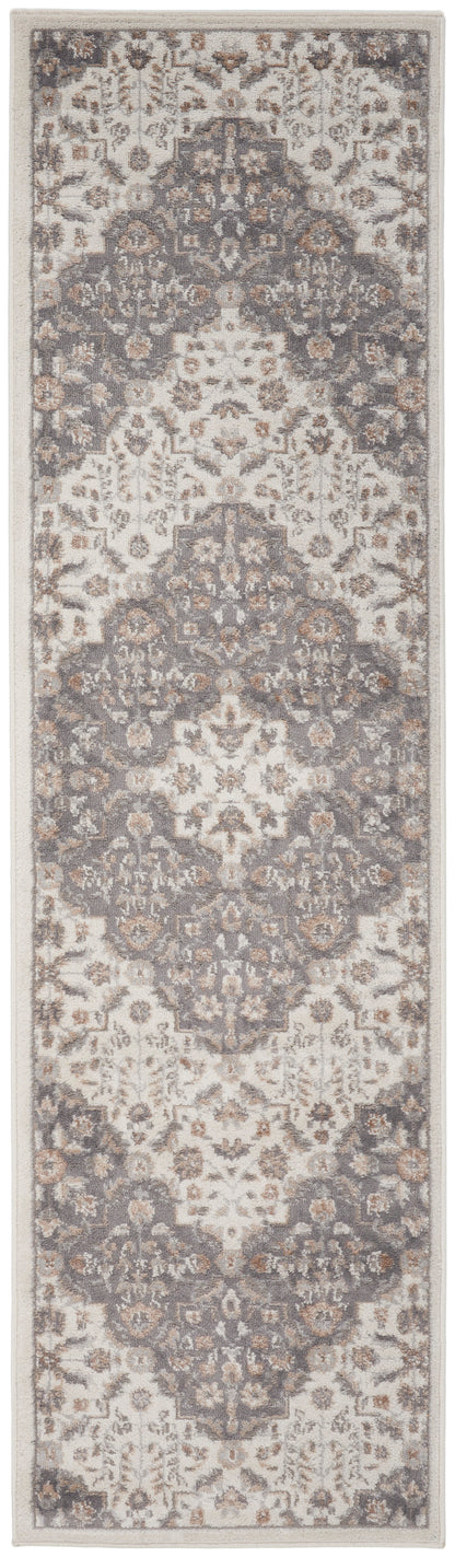 Nourison Rugs Nourison Home   Transitional 8' Runner    - 099446840745