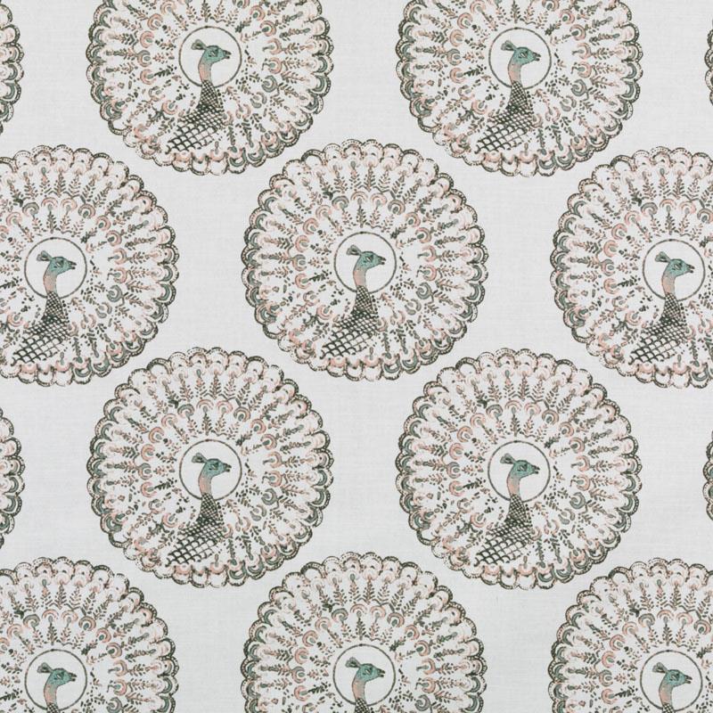 Duralee 21082 | 700-Pink/Green  Print     - 307435