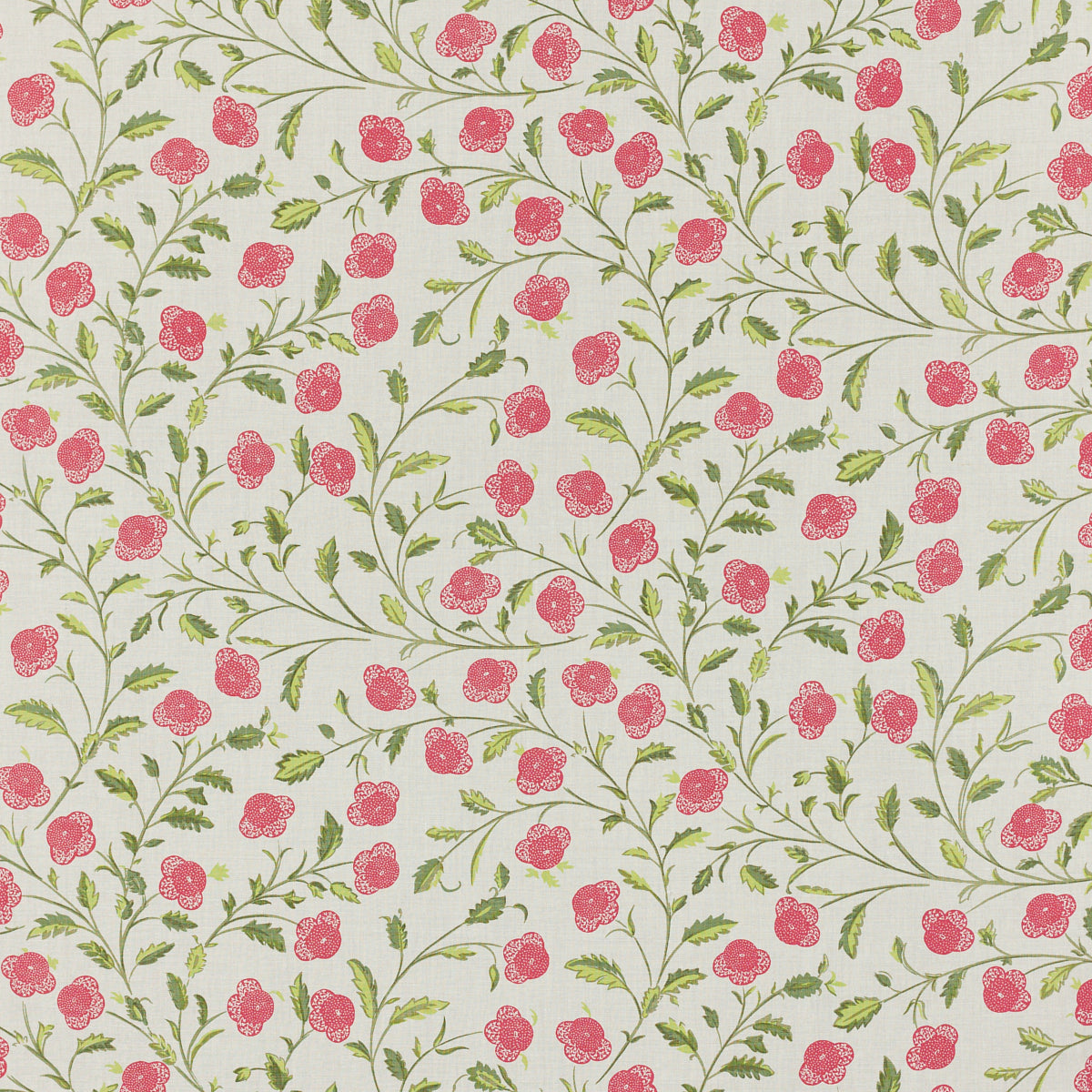 SCHUMACHER  RAOUL TEXTILES VICTORIA PRINTS PRINTS PLUM   - 308N81