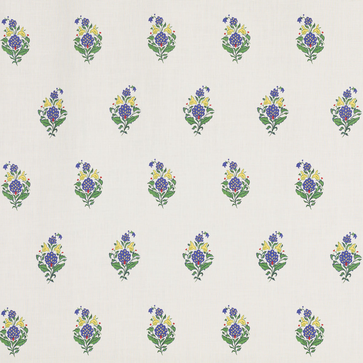 SCHUMACHER  RAOUL TEXTILES HUMMINGBIRDS PRINTS PRINTS MAJOLICA   - 309B18