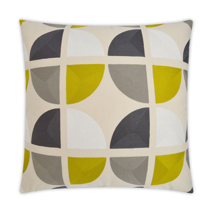 D.V. KAP HOME   24" x 24" Sunclipse Pillow Modern, Circular - Dots    - 3100-2424