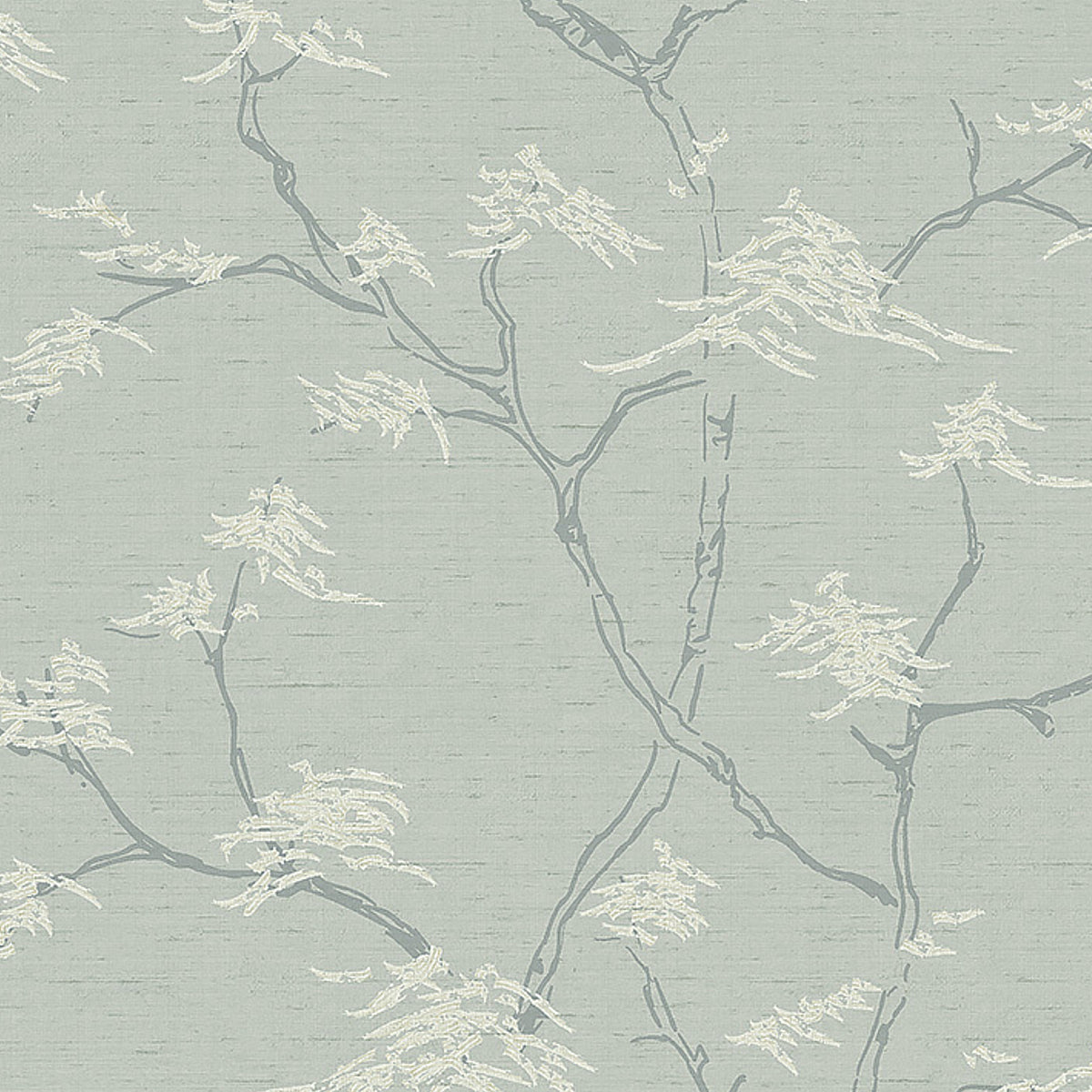 SCHUMACHER WALLCOVERING  BORASTAPETER TEMPLE TREE   MINERAL   - 3103