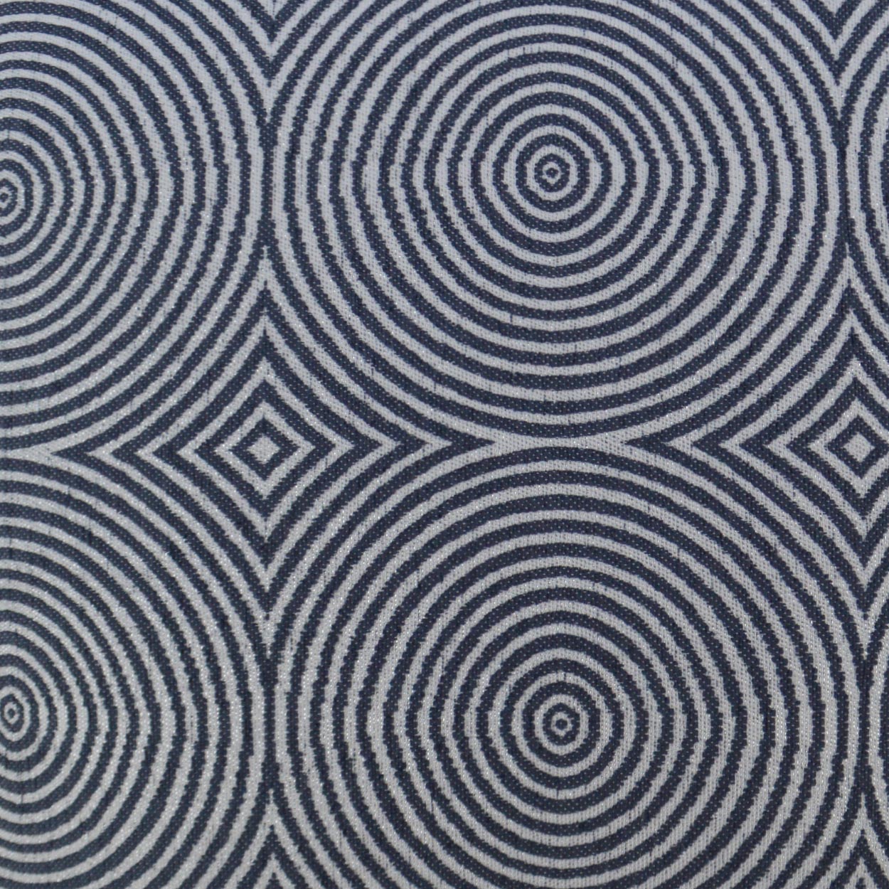 D.V. KAP HOME   24" x 24" Transform Pillow - Indigo Modern, Geometric    - 3105-I-2424