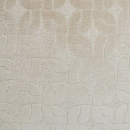 D.V. KAP HOME   24" x 24" Haven Pillow - Alabaster Traditional, Transitional, Geometric    - 3109-A-2424