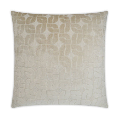 D.V. KAP HOME   24" x 24" Haven Pillow - Alabaster Traditional, Transitional, Geometric    - 3109-A-2424