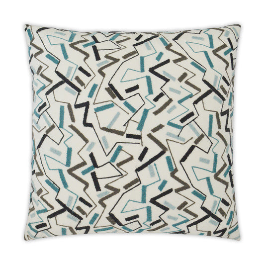 D.V. KAP HOME   24" x 24" Riker Pillow Modern, Geometric    - 3112-2424