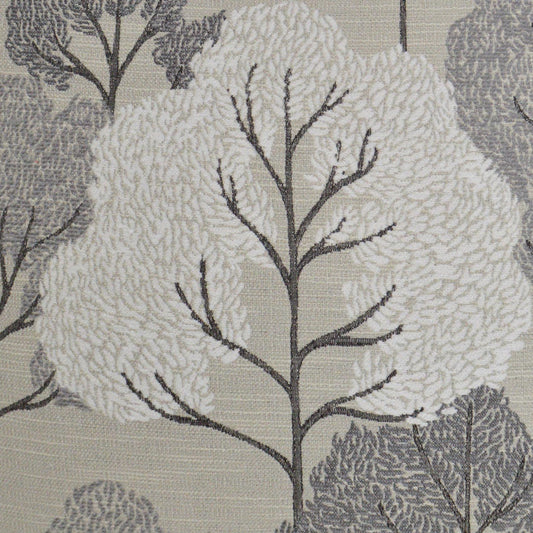 D.V. KAP HOME 3118-YARD Trees Fabric Floral, Novelty  Grey   - Trees