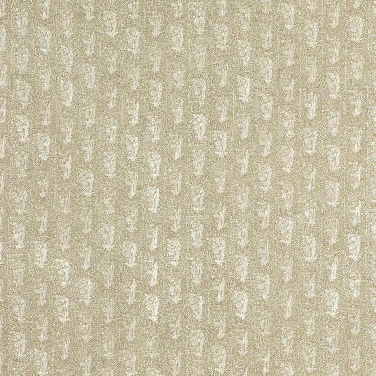 SCHUMACHER  RAOUL TEXTILES MAHATMA PRINTS PRINTS DRIFTWOOD   - 311B95