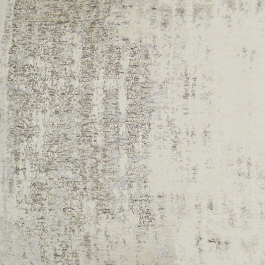 Beige fabric with subtle gray distressed pattern and soft woven texture for a rustic modern look.