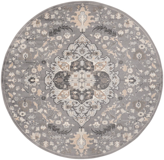 Nourison Rugs Nourison Home   Transitional 5' X Round    - 099446936066