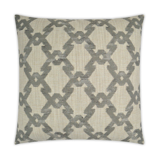 D.V. KAP HOME   24" x 24" Paradox Pillow - Graystone Transitional    - 3128-G-2424
