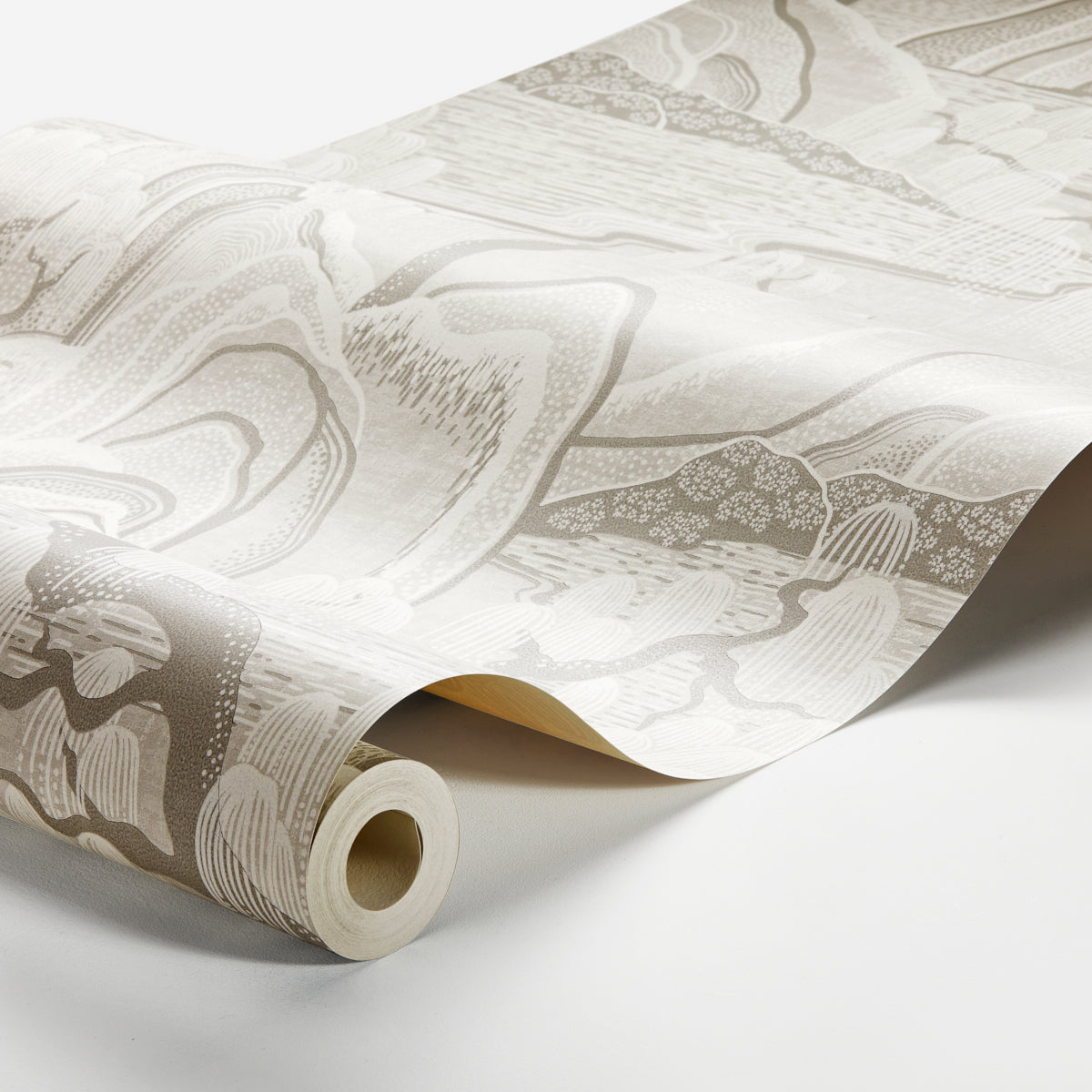 SCHUMACHER  Borastapeter INDIGO GARDEN   GREY   - 3134