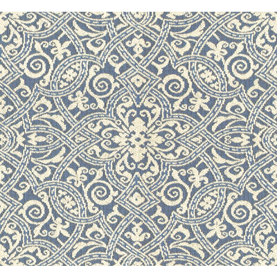 KRAVET DESIGN WEAVE  BLUE,WHITE,   - 31372.5.0