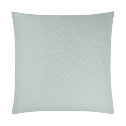 D.V. KAP HOME   24" x 24" Demure Pillow - Capri Solid, Chevron    - 3138-C-2424