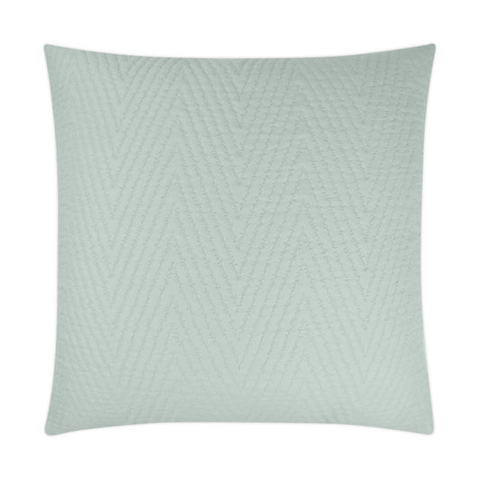 D.V. KAP HOME   24" x 24" Demure Pillow - Capri Solid, Chevron    - 3138-C-2424