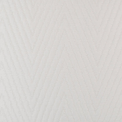 D.V. KAP HOME   24" x 24" Demure Pillow - Ivory Solid, Chevron    - 3138-I-2424
