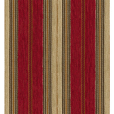 KRAVET DESIGN CHENILLE STRIPES BURGUNDY/RED,BEIGE,BROWN   - 31388.1619.0