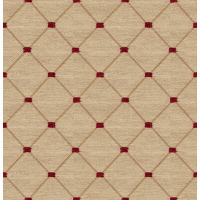 KRAVET DESIGN CHENILLE SMALL SCALE BEIGE,BURGUNDY/RED,   - 31389.16.0