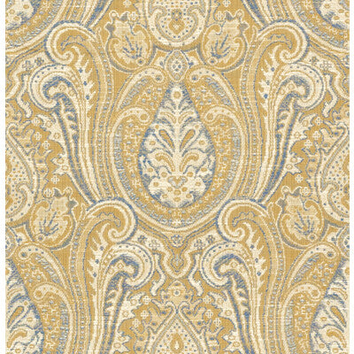 KRAVET DESIGN JACQUARDS PAISLEY BEIGE,BLUE,YELLOW   - 31395.415.0