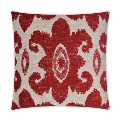 D.V. KAP HOME   24" x 24" Rekha Pillow - Lipstick Global    - 3140-L-2424