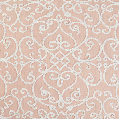 D.V. KAP HOME   24" x 24" Serafim Pillow - Rose Transitional    - 3143-R-2424