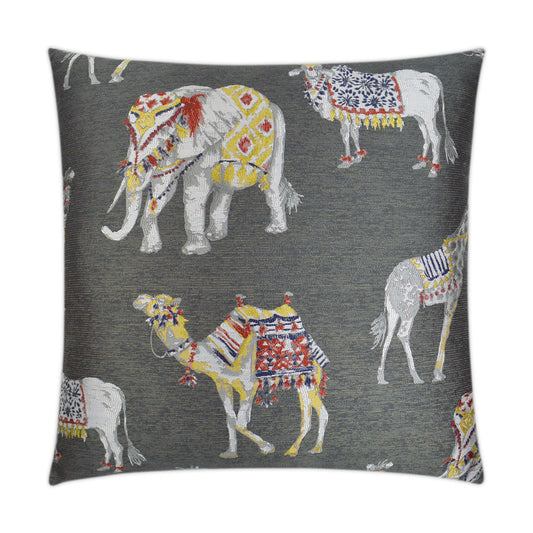 D.V. KAP HOME   24" x 24" Animal Show Pillow Novelty    - 3144-2424
