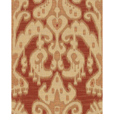 KRAVET DESIGN JACQUARDS IKAT/SOUTHWEST/KILIMS YELLOW,BURGUNDY/RED,ORANGE   - 31446.24.0