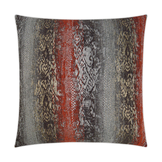 D.V. KAP HOME   24" x 24" Mikadoon Pillow - Earthen Abstract, Global    - 3145-E-2424