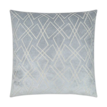 D.V. KAP HOME   24" x 24" Shattered Pillow - Glacier Modern, Transitional, Geometric    - 3147-G-2424