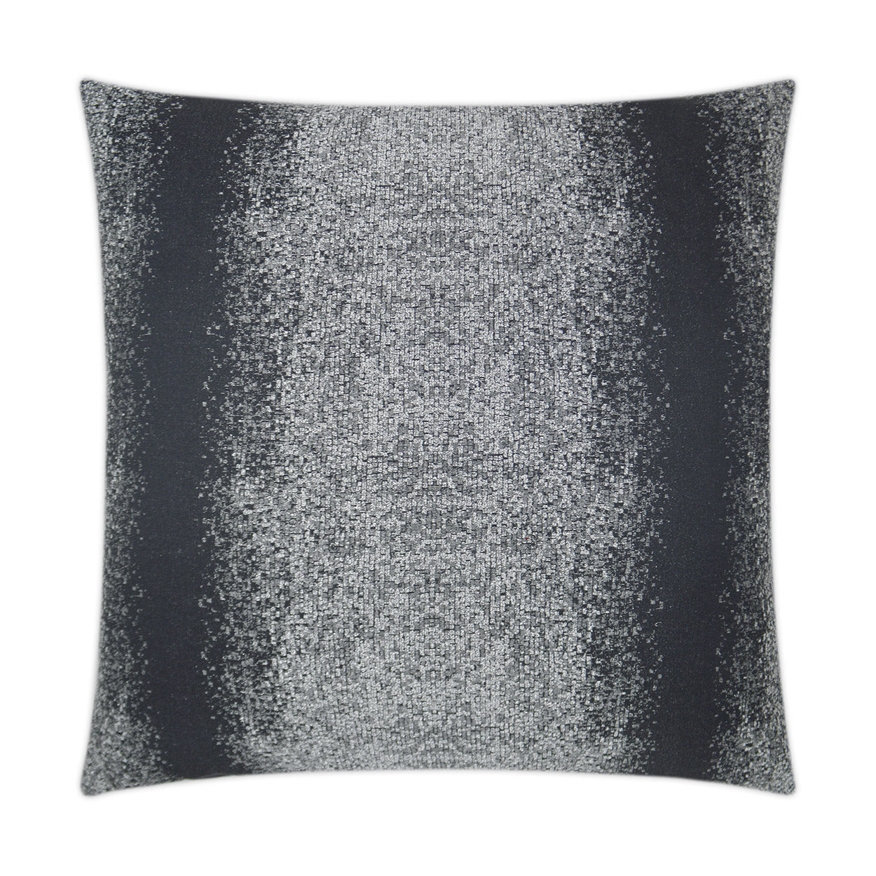 D.V. KAP HOME   24" x 24" Illuminare Pillow - Noir Abstract    - 3149-N-2424