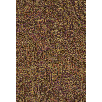 KRAVET CONTRACT CRYPTON PAISLEY BROWN,PURPLE,ORANGE   - 31524.610.0