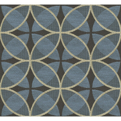 KRAVET CONTRACT CRYPTON GEOMETRIC BLUE,LIGHT BLUE,BEIGE   - 31526.5.0