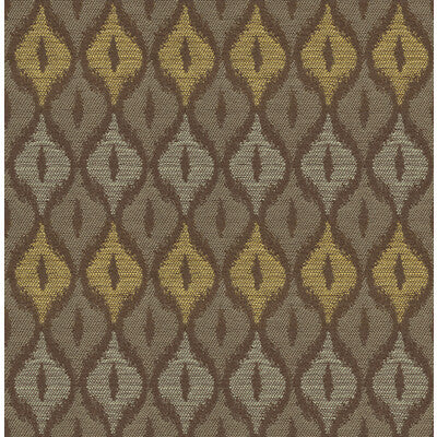 KRAVET CONTRACT CRYPTON MEDALLION / SUZANI / PERSIAN BROWN,LIGHT BLUE,YELLOW   - 31557.615.0