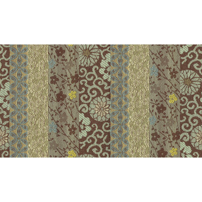 KRAVET CONTRACT CRYPTON LISERES BROWN,LIGHT BLUE,LIGHT GREEN   - 31559.635.0