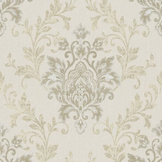 Galerie Wallcoverings Serene Ornamental Galerie Wallcoverings  Beige   - 31569