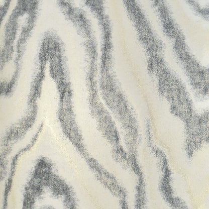 D.V. KAP HOME   24" x 24" Waves Pillow - Charcoal Glam, Transitional    - 3157-C-2424