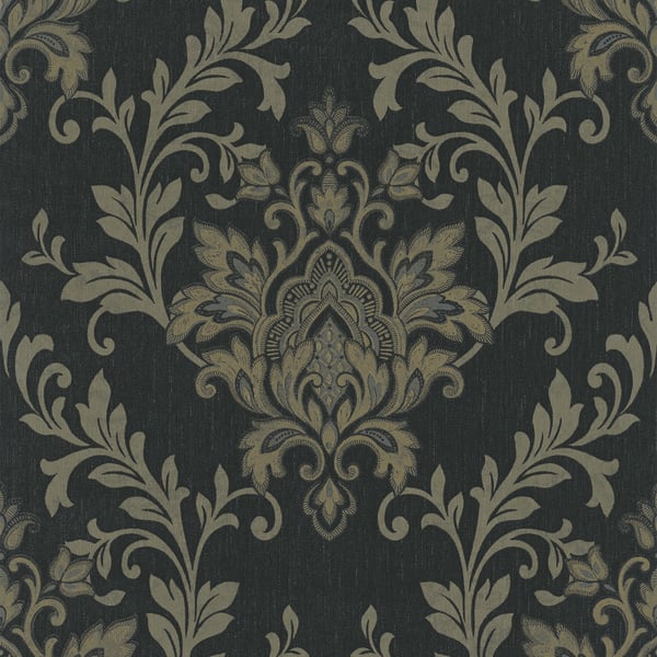 Galerie Wallcoverings Serene Ornamental Galerie Wallcoverings  Black   - 31570