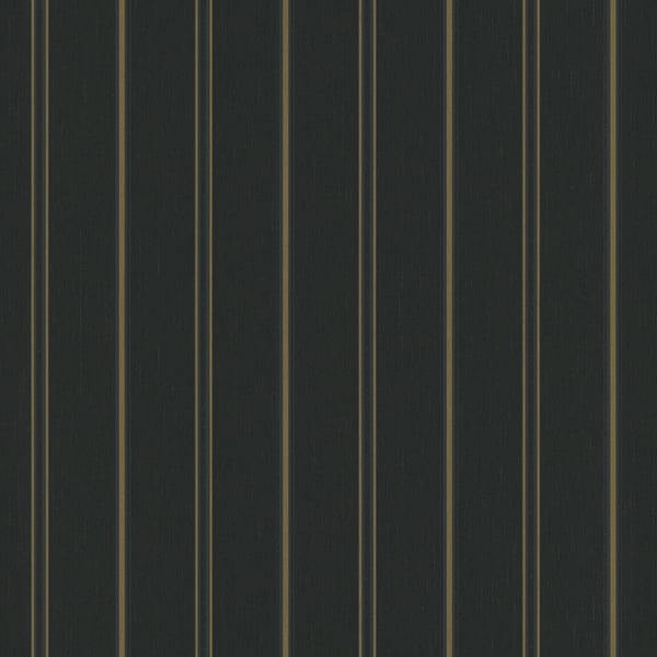 Galerie Wallcoverings Serene Stripes Galerie Wallcoverings  Black   - 31579