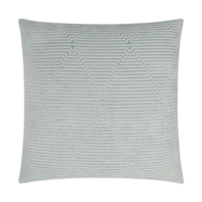 D.V. KAP HOME   24" x 24" Outline Pillow - Spa Solid, Textured    - 3164-S-2424
