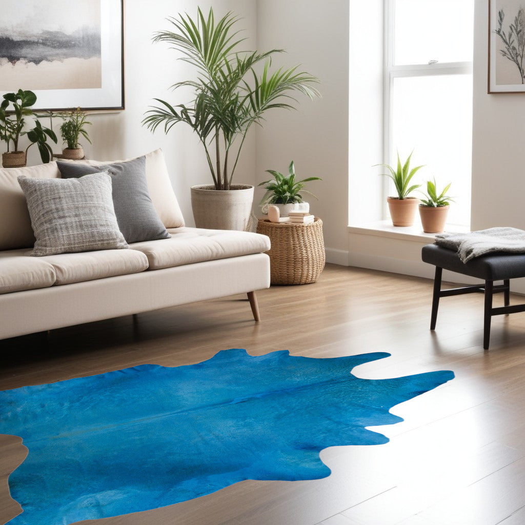 72" X 84" Firecracker Cowhide - Rug