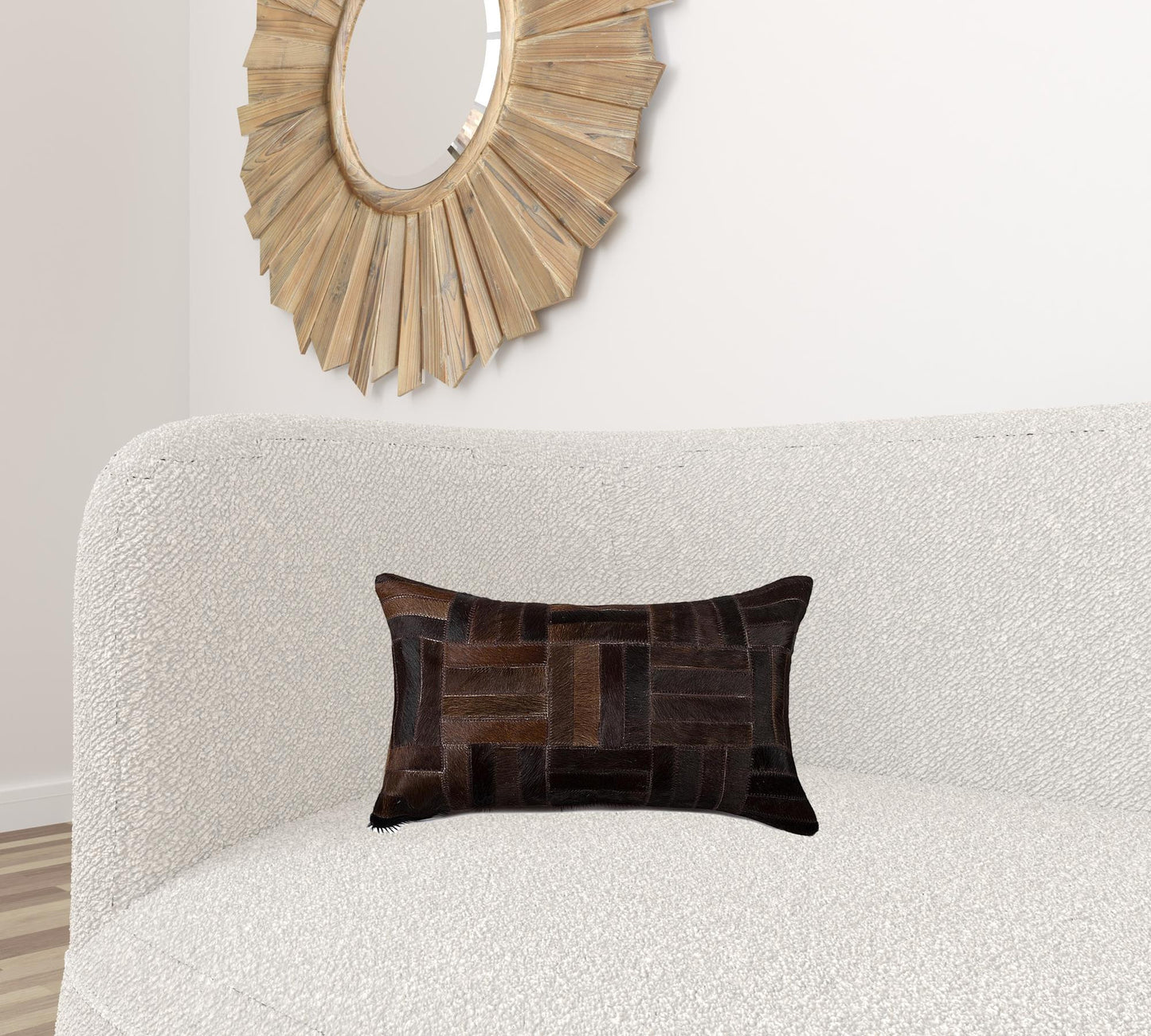 Chocolate Cowhide  Pillow