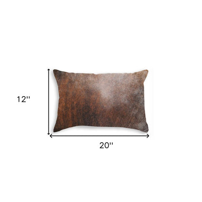 12" X 20" X 5" Firecracker Cowhide  Pillow