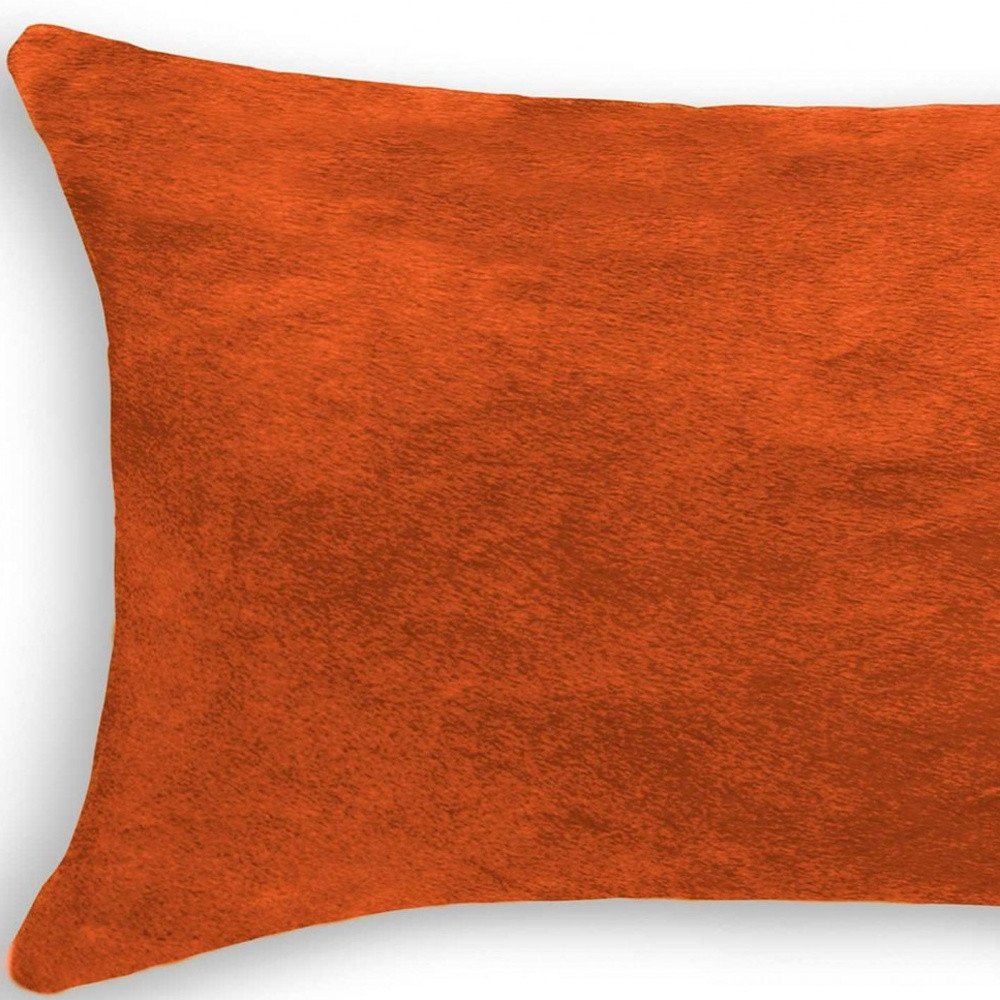 12" X 20" X 5" Firecracker Cowhide  Pillow