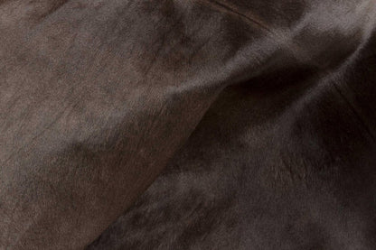 2' X 3' Taupe And White Calfskin - Area Rug