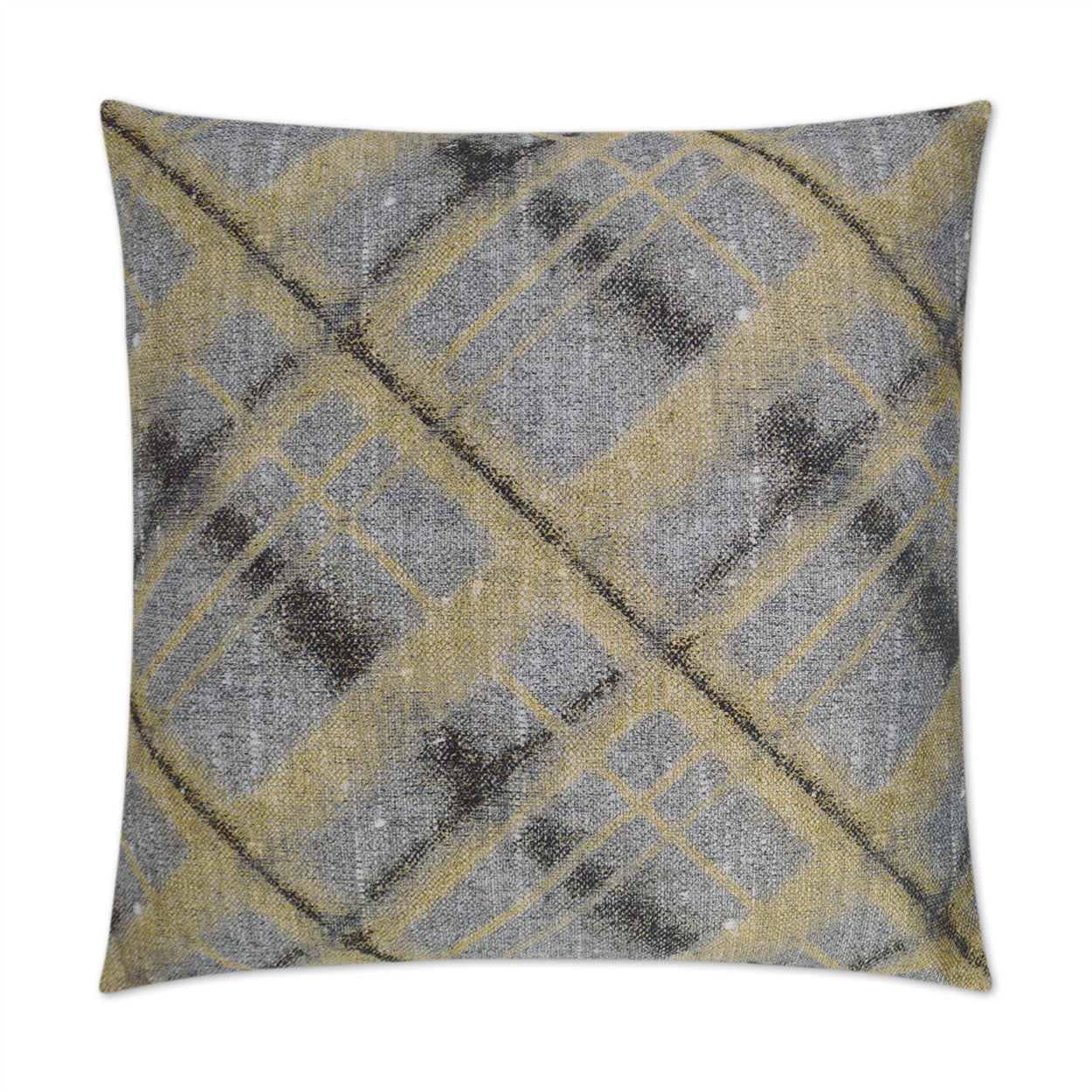 D.V. KAP HOME   24" x 24" Julian Pillow Plaid - Check    - 3170-2424