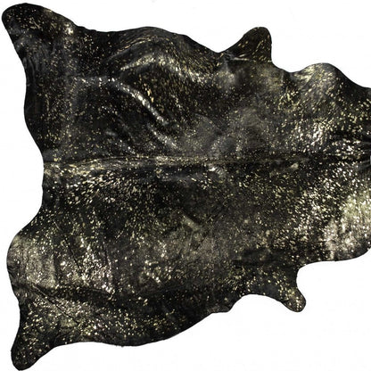 5' X 7' Natural Cowhide Area Rug